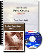 Broker Downloadable Audio Presentation, Downloadable Q&A software and Exam Manual Bundle
